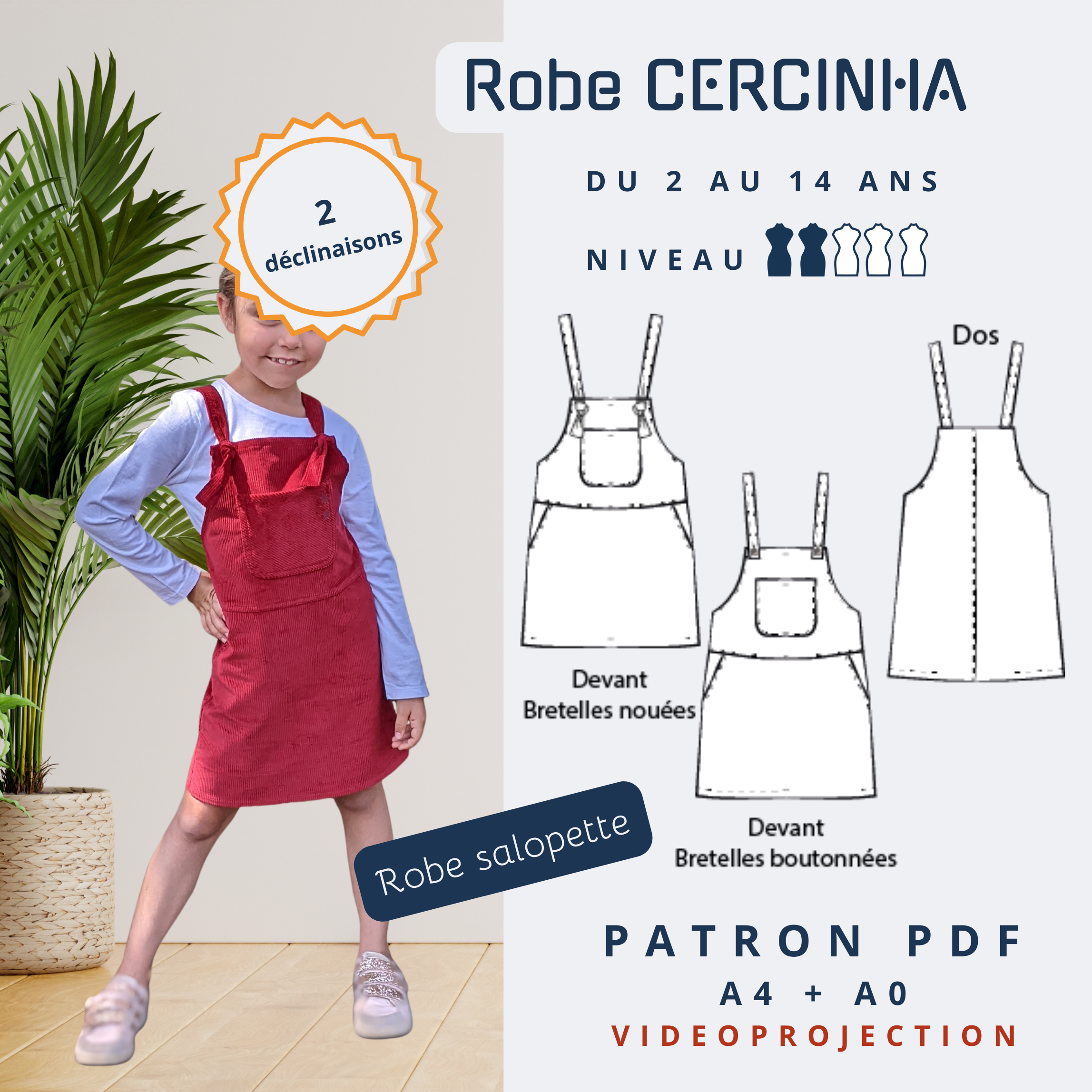 Patron robe fille modes et travaux.. - Loisirs créatifs